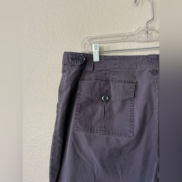 Talbots Stretch Cotton Capris in Blue With Folded Cuffs Women’s Size 14 - Picture 3 of 14